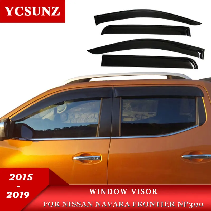 Автомобильный оконный Дефлектор козырек для Nissan Navara Frontier 2015 2016 2017 2018 2019 2020