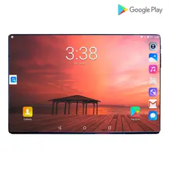 Горячая 10,1 дюймов 4G LTE планшетный ПК Восьмиядерный 1280x800 ips HD 8.0MP wifi 6 ГБ ОЗУ 64 Гб ПЗУ Android 9,0 gps телефон планшеты 10,1 + подарок