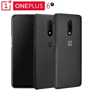 Image 1 - Original OnePlus 6T Protective Case Karbon Sandstone A Perfect Match Reliable Protection Understated Profile Raised Edge