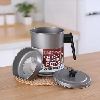 

Bacon Grease Container with Fine Mesh Strainer