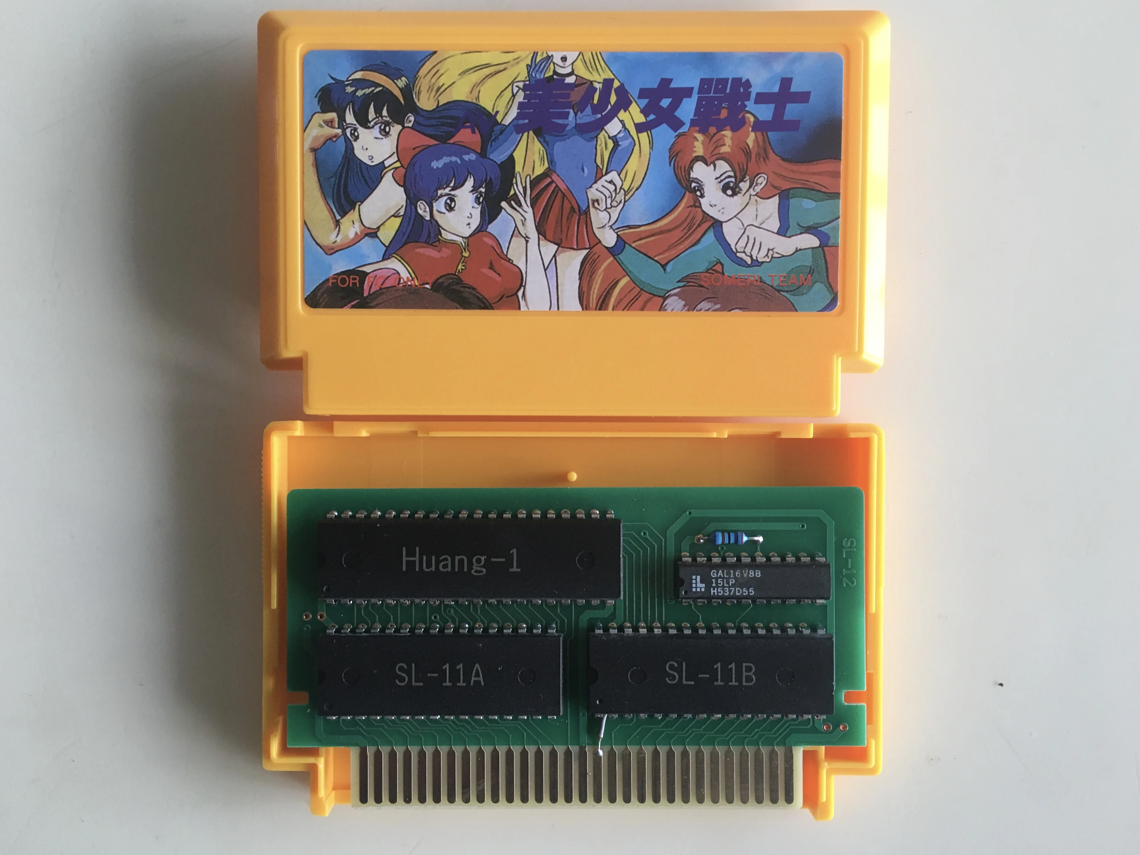 8 битная игровая карта: AV Bishoujo Senshi Girl Fighting (японская версия! Только картридж!)|Игры