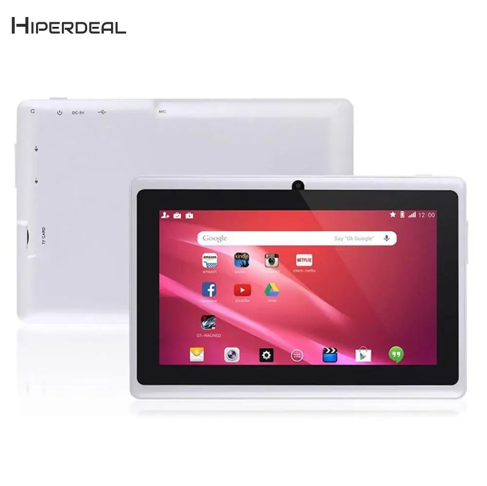 

Smart MP4 Player 7 inch Google Android 4.4 Quad Core Tablet PC 1GB+8GB Dual Camera Wifi Bluetooth Music Movie Player 8.16