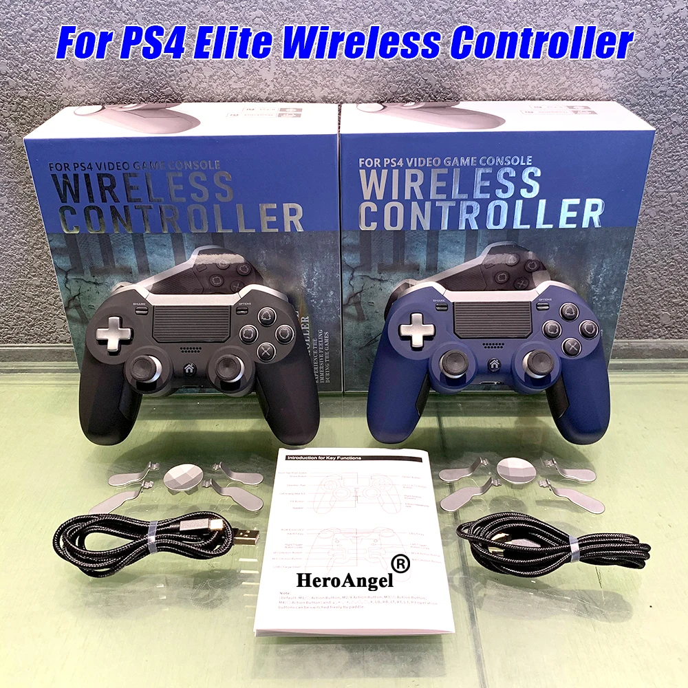 Newest ! Wireless Controller For PS4 Gamepad Dual Vibration Elite Game  Controller Joystick for PS3/PC Video Gaming Console