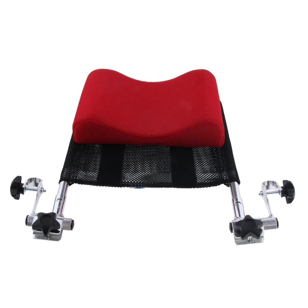  Wheelchair Headrest Support Pillow Adjustable Backrest Cushion for 16 inch-20 inch Mobile Potty Cha