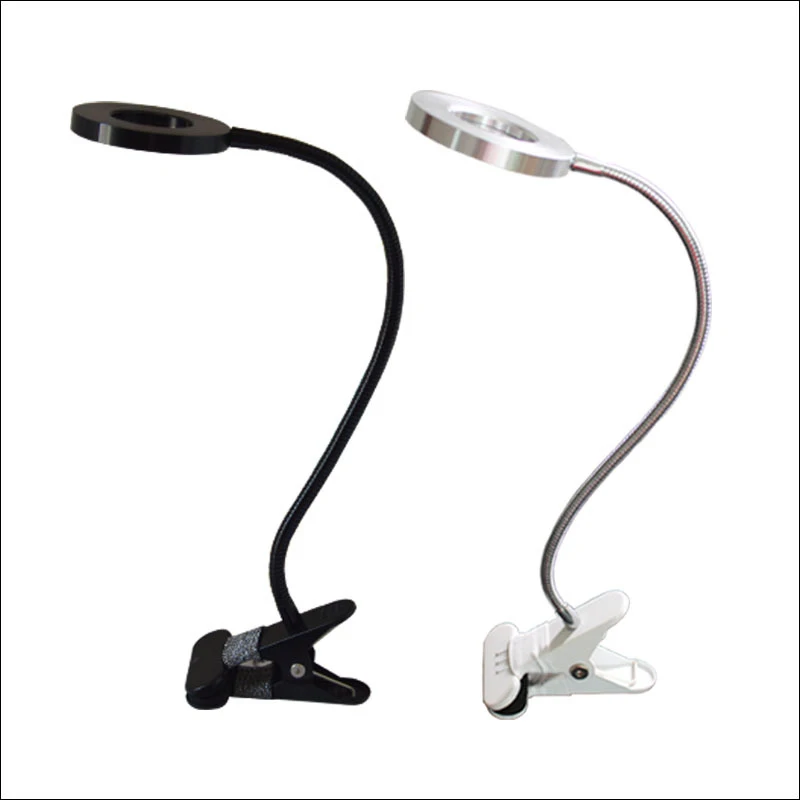 

7W Lash Lamp Eyelash Extension Light LED Clip On Lamp USB Eye-Care Book Light Home Bedroom DTT88