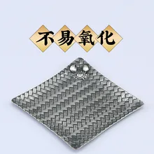 Держатель стакана для воды из стерлингового серебра, забавный тканый подстаканник, чистое серебро ручной работы, 999 Чайный подстаканник, старое серебряное блюдце, чайный набор