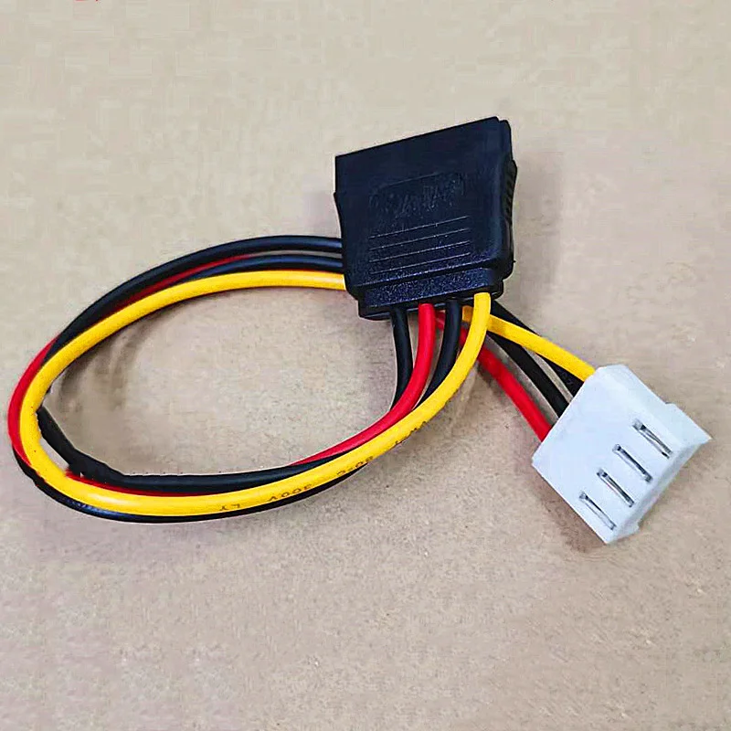 ITX power cord SATA15P female to small 4PIN female VH3.96mm pitch to