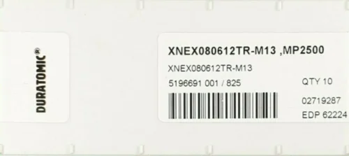 10 шт. вставки карбида XNEX080612TR-M13 MP2500