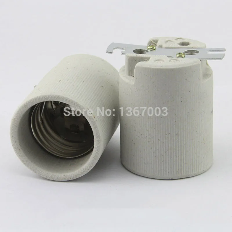 고품질 E40 세라믹 lampholder, E40 램프 소켓 조명 피팅 액세서리 나사, 난연screw lampholder