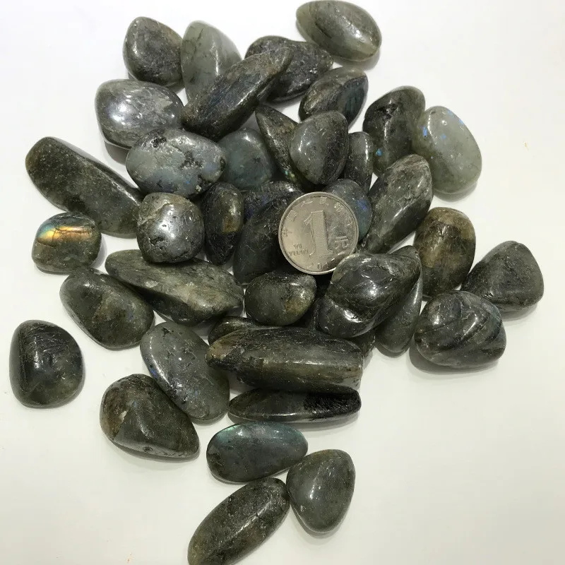 100 г натуральный камень лабрадорит лунный Feldspar гравий рок кристалл Кварцевый