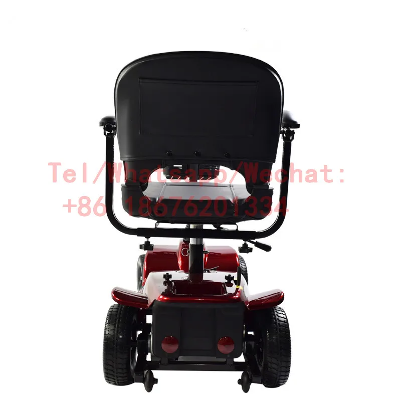Factory Direct Elderly  4 wheels Mobility Scooter Folding Electric Car Disabled Electric Wheelchair 3