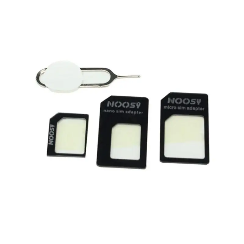 

4 in 1 Convert Nano SIM Card to Micro Standard Adapter For iPhone for Samsung 4G LTE USB Wireless Router