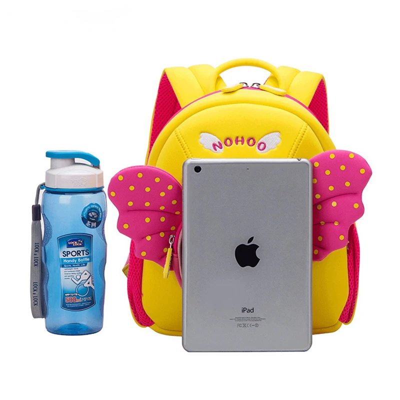 New Cute Wings School Bags for Girls Sweet Angel Wing Design Kindergarten Children School Backpack Girls Schoolbag Kids Bag