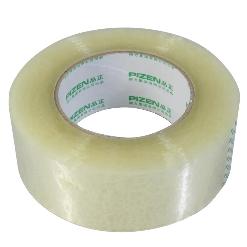 Deli 30914 Sealing Adhesive Tape Large Size Transparent Tape 48 Mm* 200Y Wide-4.8 Cm Express Warehouse Baling