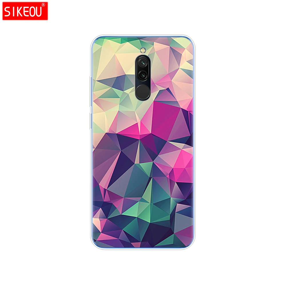Силиконовый чехол для xiaomi redmi 8 чехол s полная защита мягкая задняя крышка из ТПУ на redmi 8 бампер hongmi 8 чехол для телефона coque cat - Цвет: 12054