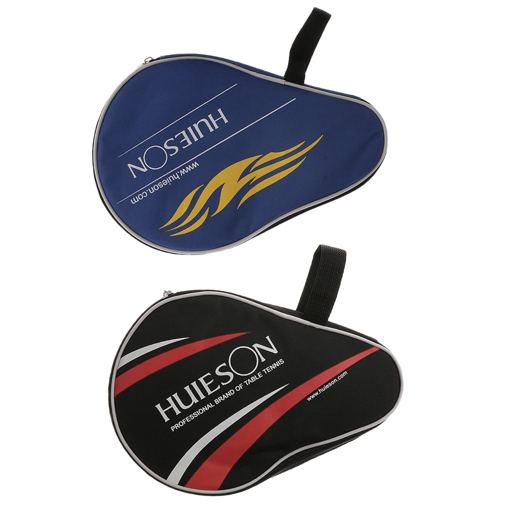 Ping Pong Paddle Cover - Table Tennis Racket  Case Paddle Bag For 1 Bat and 3 Balls - Portable and Durable