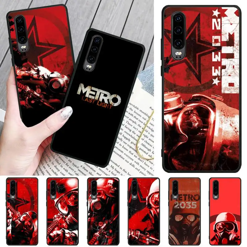 Чехол для телефона Metro 2033 Huawei P20 P30 P40 Pro Mate 10 20 30 Lite P Smart Y7 2019 Plus Nova 3I чехлы Обложка |