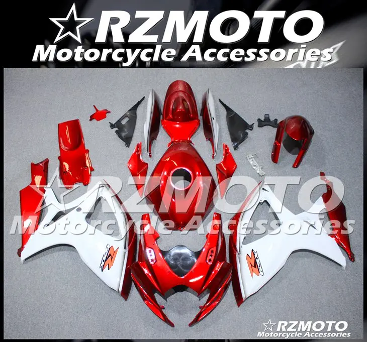 All sorts of color ABS мотоцикл обтекатель комплект для SUZUKI GSXR600 750 K6 2006-2007 год кузов литья под давлением Магазин № 1122 - Цвет: All sorts of color