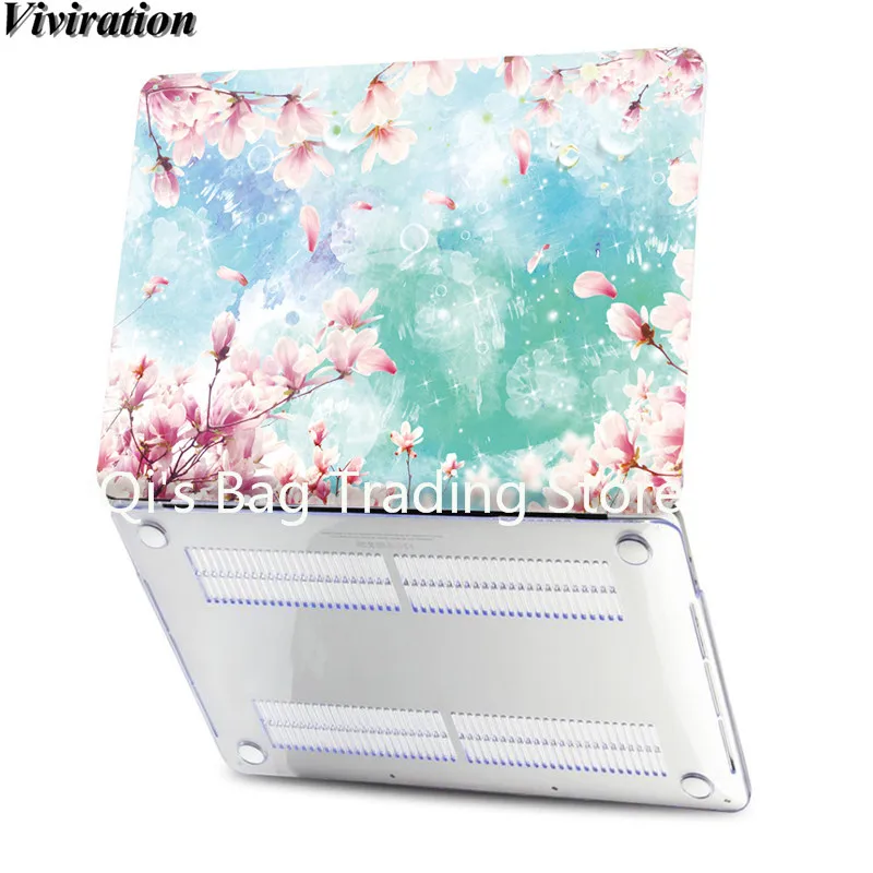 Для Macbook Air 11 A1370 A1465 retina Pro 12 13 15 чехол-накладка с принтом вишни для девушек и женщин модный жесткий чехол для ноутбука