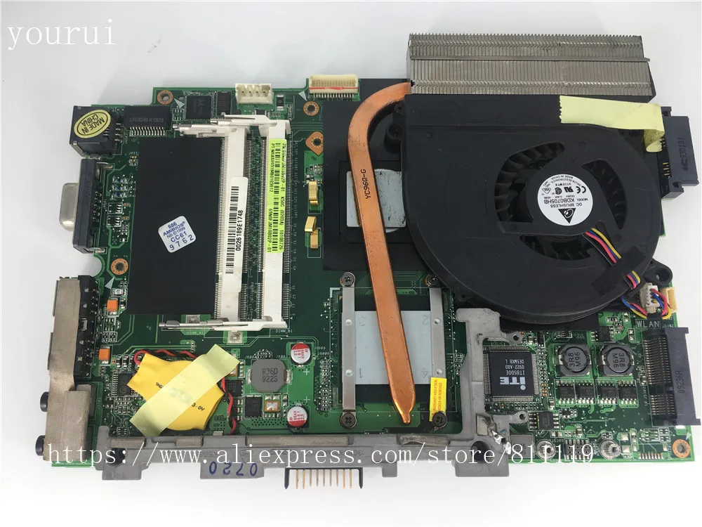 Yourui для ASUS оригинальная материнская плата ноутбука K50C REV 2 1 69N0FJM10B02P тест