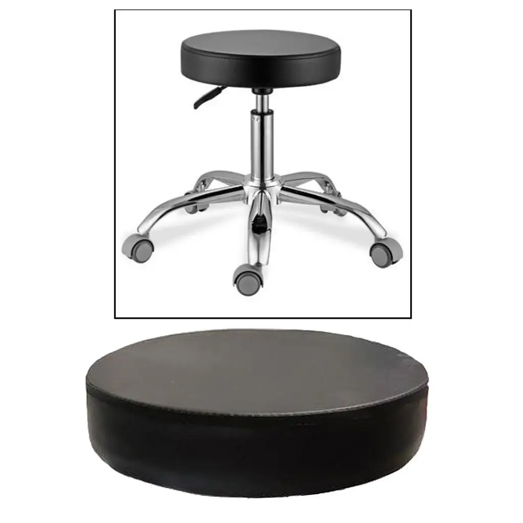 Universal Round Bar Stool Replacement Seat for SPA Salon Barber Chair Barstool Makeup Barbershop Chair Replacement Seat