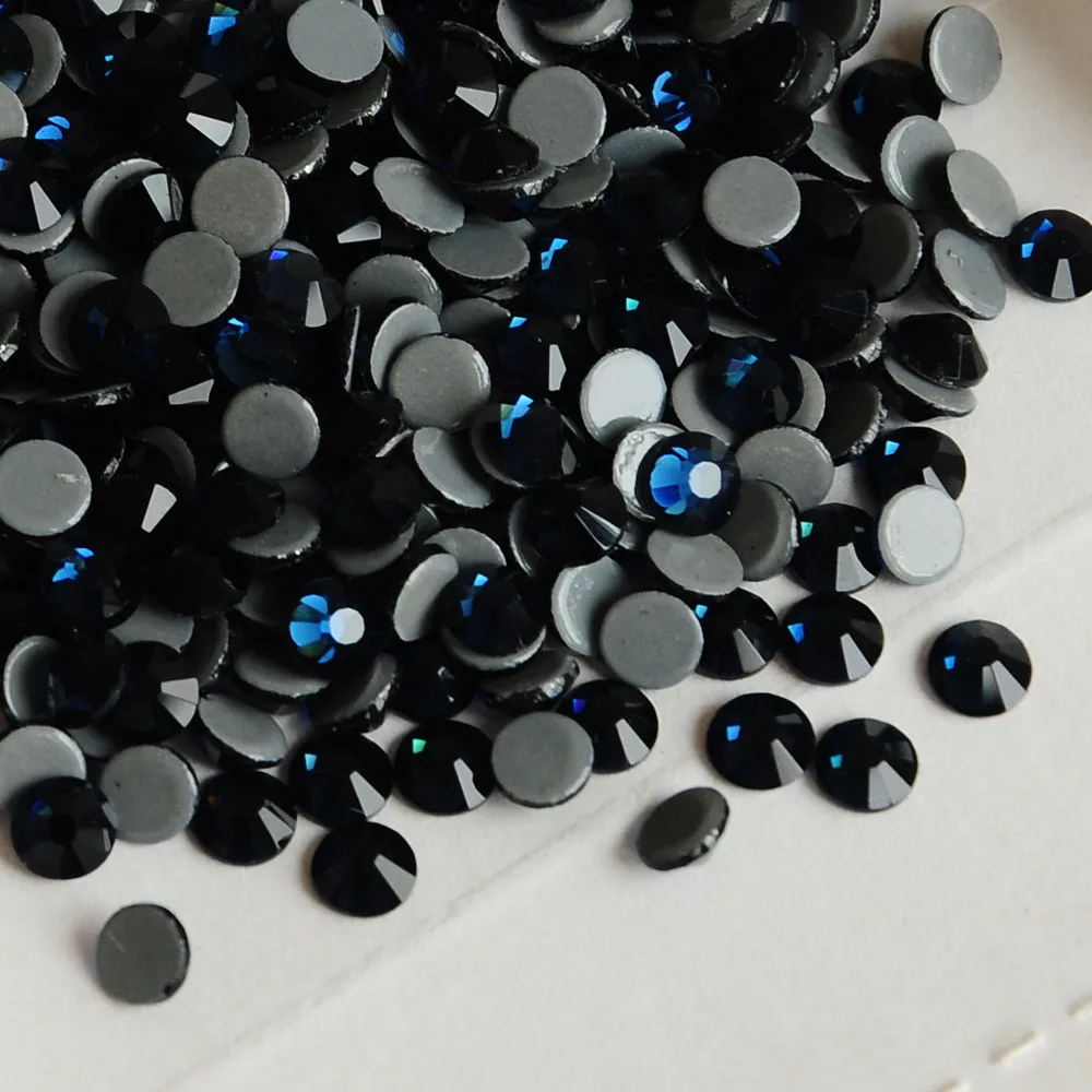 ss6 ss10 ss16 ss20 ss30 Montana Shiny DMC Iron On Rhinestones/Hot fix Crystal Rhinestones Strass Sewing Fabric Garment stones | Дом и сад