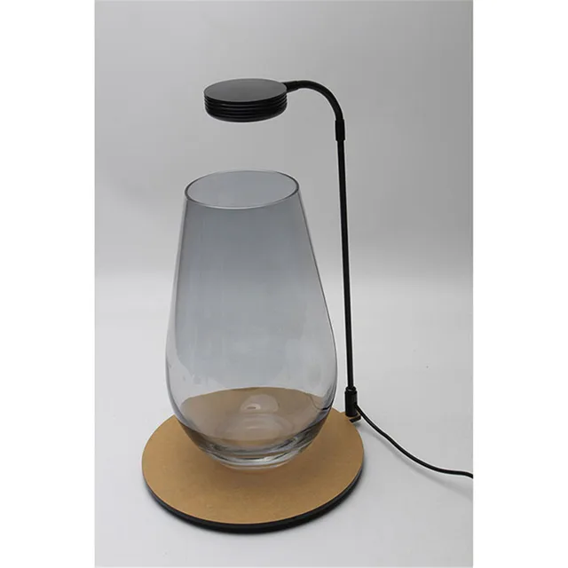 Fekete Dimmable 5W Led Akváriumfény Timmer És Usb Dugóval, 3000K Meleg Fehér 6000 Ezer Hideg Növénynövény Lámpa Alapokkal - Image 5