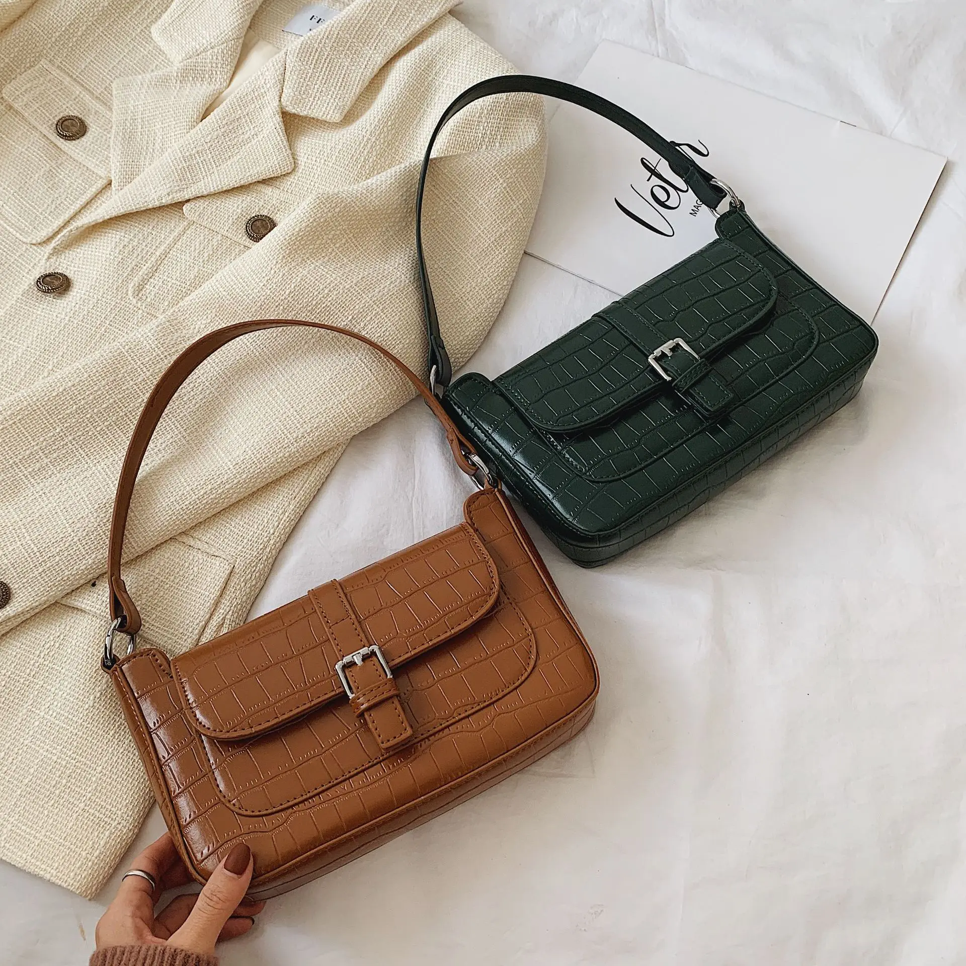 

New Arrival Bag Versatile Fashion Korean-style WOMEN'S Bag 2019 New Style Western Style Popular Simple Students Crossbody Bag Fa