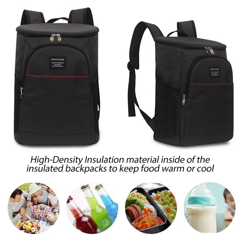 

Waterproof Insulated Cooling 18L Backpack Picnic Camping Rucksack Refrigerator Bag Ice Cooler Women Kids Thermal Bag Lunch Box
