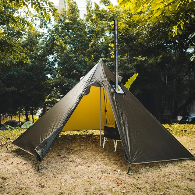 OneTigris Tent Stove Jack Fire Resistant Pipe Vent Accessory Keep Your Use  Of Hot Flue Pipes Safe and Secure - AliExpress