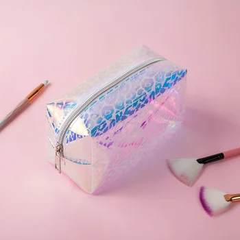 

Make up bag Cosmetic Bag PVC Dropshipping Portable Wash Bag cosmetics Multi-Function Storage Bag Makeup Bag Transparent