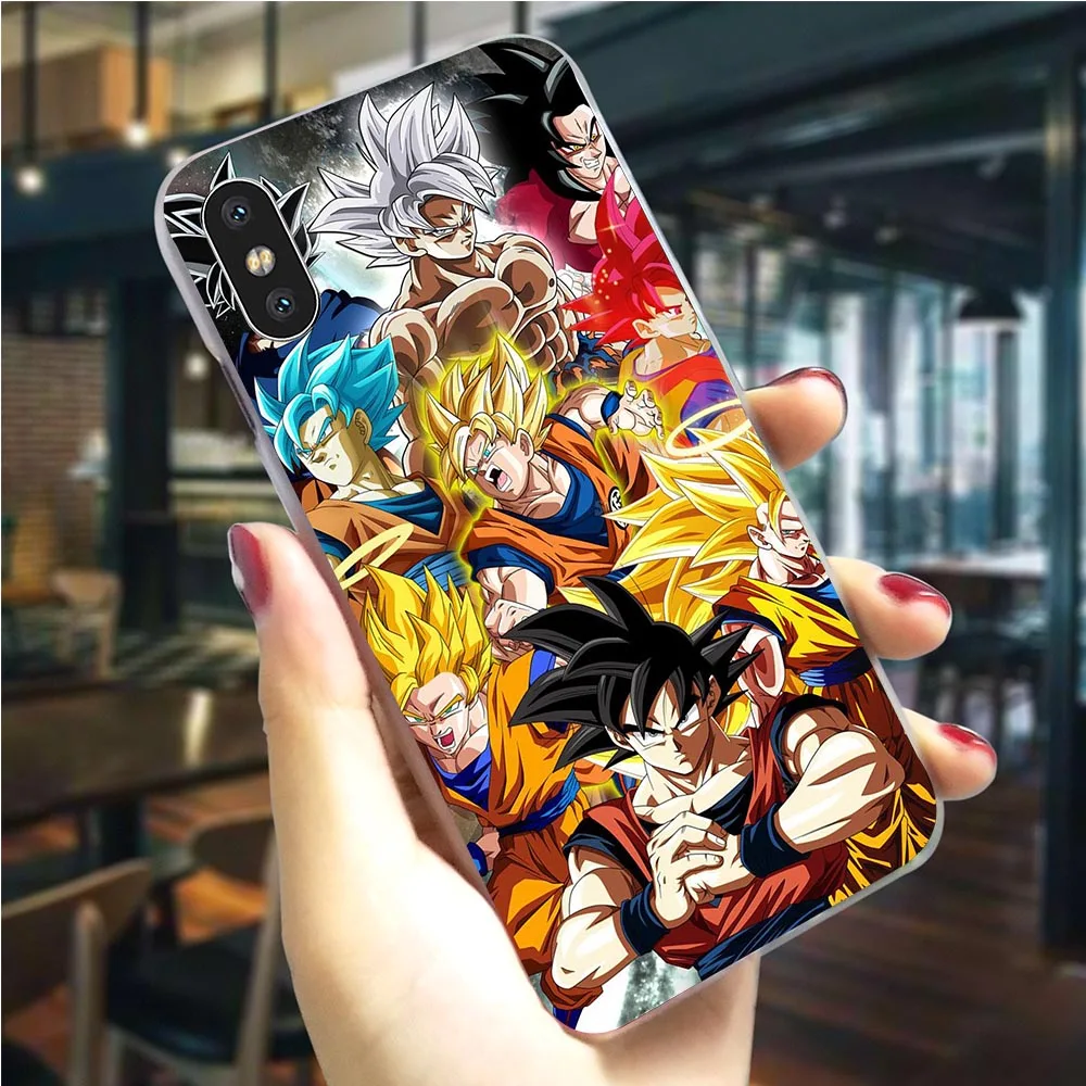 K2517105 Тонкий чехол для телефона Dragon Ball Z чехол для iPhone 7 Plus 5 5S SE 6 6 S/6 6S Plus 7 8/8 Plus X XS XR Xs Max, Жесткий Чехол - Цвет: K2517105