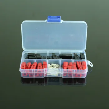 

20Pairs/Box 30 A PP30 Power Connector Plug Red Black PP30 Power & 20pcs Contacts For Solar Caravan Boat 20A 15A 10A