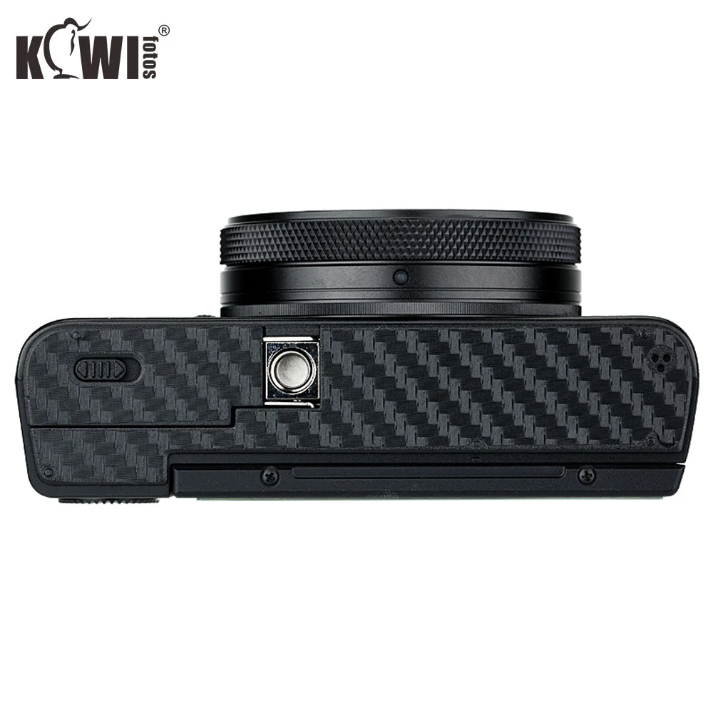 KIWIFOTOS KS-RX100VIICF камера из углеродного волокна пленка Комплект для sony RX100 VII с запасной пленкой камеры защита украшения