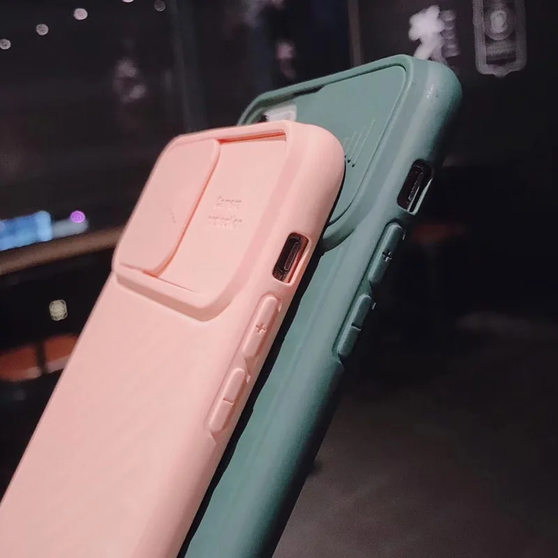 Зеленый сплошной цвет объектив камеры защитный чехол для телефона IPhone 11 Pro Max 7 8plus