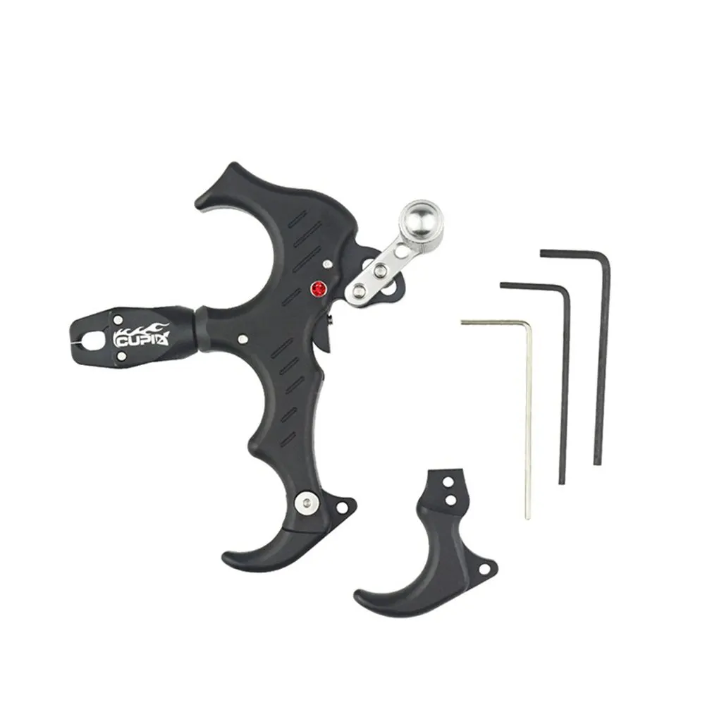 

Bow And Arrow Archery 3/ 4 Fingers C3 Clip-style Exchange Finger Grip Aluminum Alloy Matte Touch Left And Right Hand
