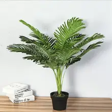 70 см реальное касание пластиковое искусственное дерево растение Тропическое поддельное дерево растение для домашнего сада декор без горшка