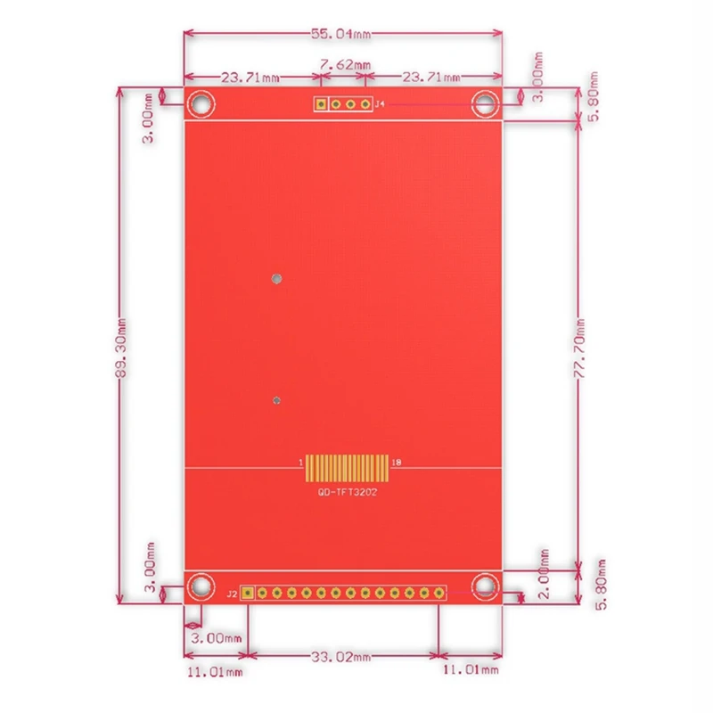 3 2 дюймов 320x240 MCU SPI серийный на тонкопленочных транзисторах тонкоплёночных ЖК