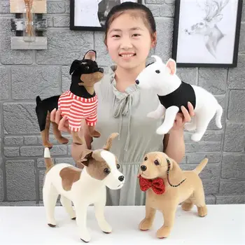 

Simulation dog plush toys kids toys stuffed animals home decoration Baby Accompany Sleep Toy Christmas birthday gifts