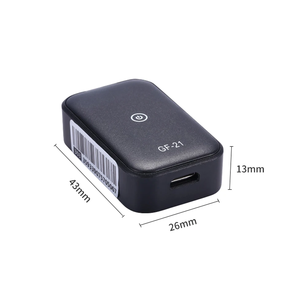 GF21 Mini GPS Real Time Car Tracker Anti-Lost Device Voice Control Recording Locator High-definition Microphone WIFI+LBS+GPS