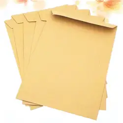 Enveloppes en papier Kraft de couleur unie, 229x162mm, 50 pièces, pour le bureau, l'école, le travail, le stockage de lettres 