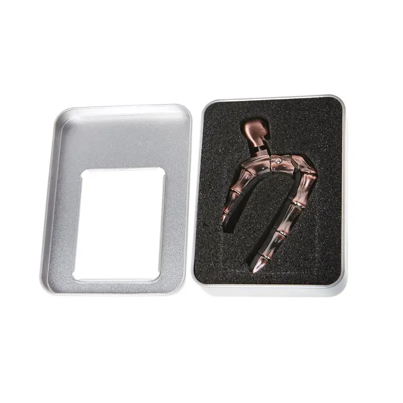 OOTDTY Skull Guitar Capo Knob Design Universal 4 5 6 12 String Ghost Finger Guitar Capo suit for guitar