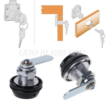 

3-Digit Combination Mailbox Lock 7/8" Rotary Tongue Cam Lock for Cabinet Drawer Drop Shipping