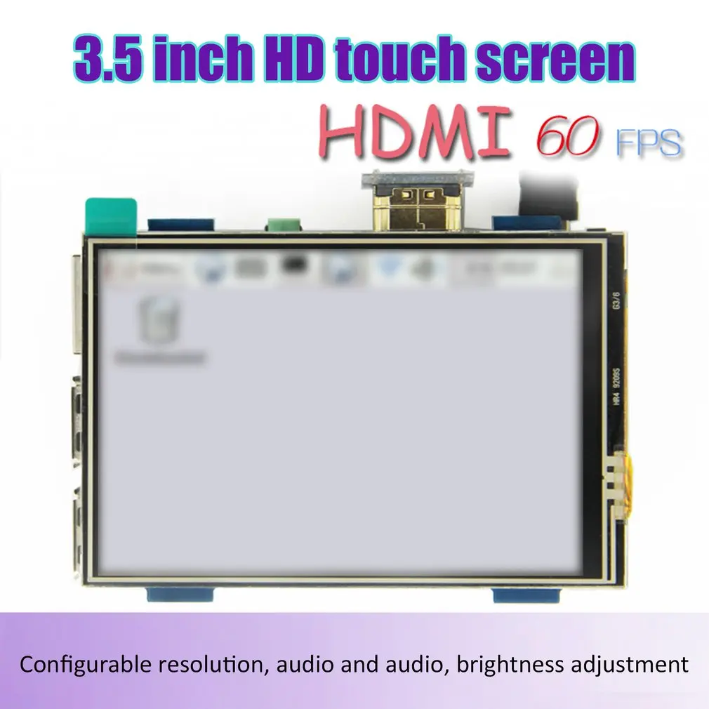 7/5/4/3,5-дюймовый ЖК-монитор HDMI 1024X600 HD сенсорный экран емкостный сенсорный экран для Raspberry Pi 4 Модель B 3B +/3B/2B/B + сенсорный экран