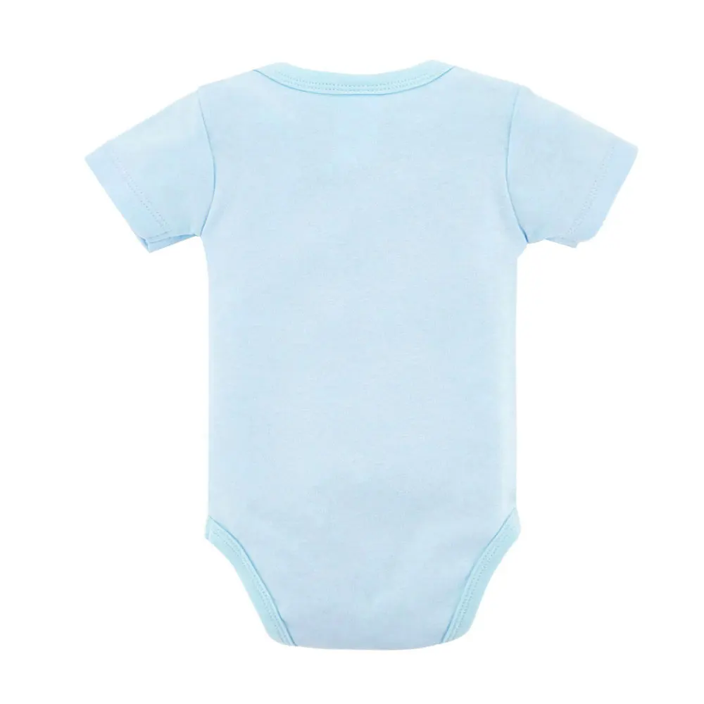 Honeyzone/Одежда для маленьких мальчиков с рисунком панды; хлопок; Детские комбинезоны для новорожденных; летняя одежда с короткими рукавами; ropa bebe