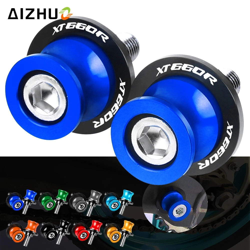 Accesorios para motocicleta XT 660 tornillo de soporte para YAMAHA XT660R, XT660 R 2004 2017, carretes basculantes, CNC, aluminio, LOGO XT 660R|Cubiertas y molduras ornamentales| - AliExpress