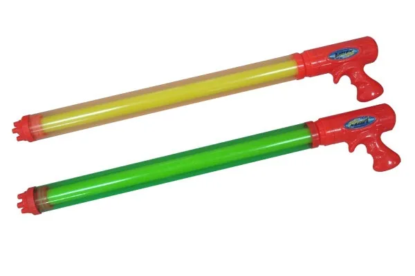 

Summer Hot Selling Pull-out Water Gun Children Drifting Water Gun Water Toys Transparent Water Cannon