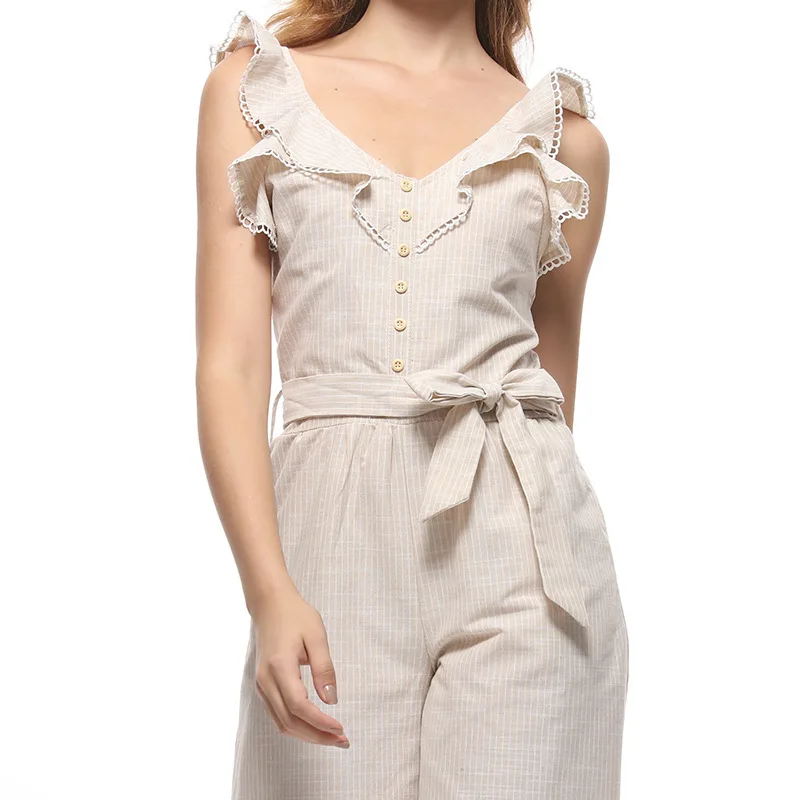 Женские комбинезоны спецодежда женский летний женский комбинезон Bodycon Boho Женский Элегантный Модный женский костюм