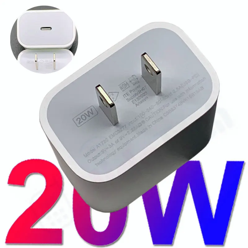 US EU Fast Charge 18W 20W USB C port Type C PD Wall Charger Adapter for Apple  iPhone 11 12 Pro Max Chargeur Carregador Cargador|Mobile Phone Chargers| -  AliExpress