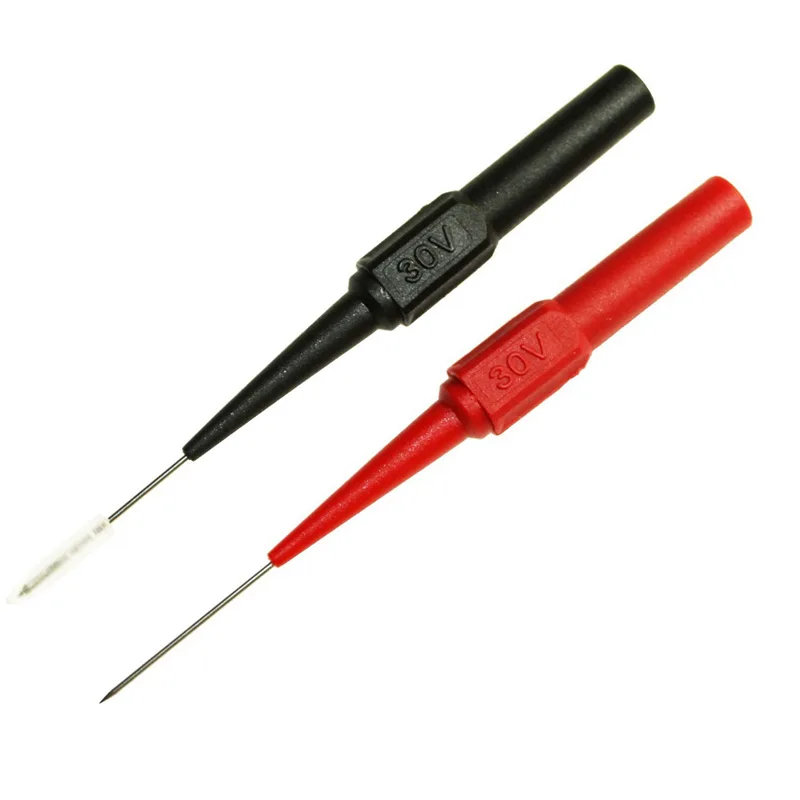 Car Multimeter Test Probe Extention Micro Pin Tool Back Piercing Needle Tip 